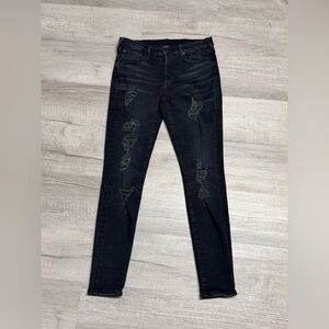 True Religion - Halle Mid Rise Super Skinny Jeans